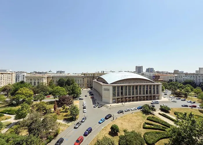 Horizon Penthouse - Sala Palatului Appartement Boekarest